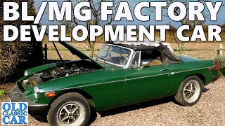 MGB development car No.6 - a Federal USA spec MGB Roadster used by BL & MG for testing in the 1970s