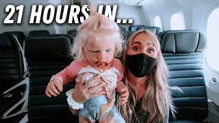 SURVIVING A 24 HOUR INTERNATIONAL FLIGHT WITH A TODDLER