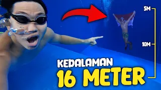 CHALLENGE KIBARIN BENDERA INDONESIA DI KOLAM TERDALAM SE- ASIA TENGGARA! APAKAH TIMBOI BISA?😱