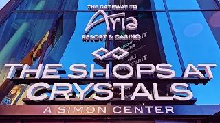 The Shops at Crystals 2024 Walkthrough in 4K - Las Vegas, Nevada