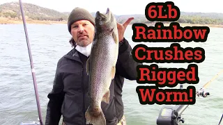 Innovative Worm Rigging For Big Trout!