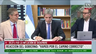 Inflación sin freno: 25,5% en diciembre. El análisis del economista Agustín Etchebarne