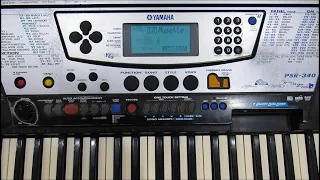 Ламбада.  YAMAHA PSR-340 Как играть Ламбаду на синтезаторе