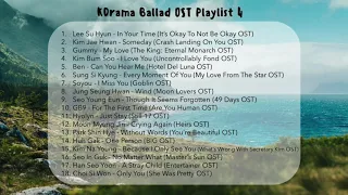 KDrama Ballad OST Playlist 4