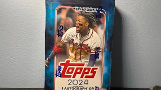 2024 Topps Series 1 Hobby Box!!!!!! Finally get my box and it was a banger in the end, literally!!!
