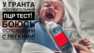 У ГРАНТА ТОЖЕ ПОЛОЖИТЕЛЬНЫЙ ПЦР ТЕСТ И Я БОЮСЬ, ЧТО У НЕГО НАЧНУТСЯ ОСЛОЖНЕНИЯ С ЛЕГКИМИ…