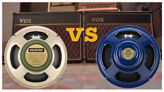 Vox AC15 Celestion Greenback vs Blue Alnico - Doctor Guitar EP275