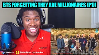 Reacting To BTS forgetting that they're millionaires for 4 minutes!