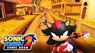 Sonic Dash 2: Sonic Boom - #Shadow's Run Gameplay (Andoid, IOS )