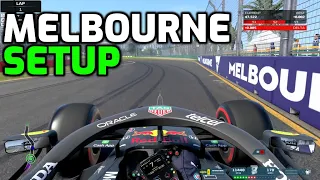 F1 2021 AUSTRALIA HOTLAP + SETUP (1:18.982)