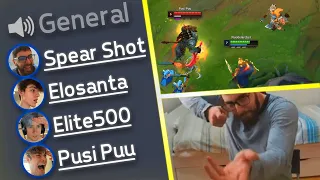 I Called The Enemy Team... Ft.Elosanta, Elite500, Pusi Puu | Spear Shot