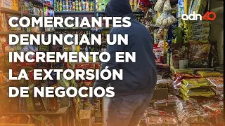 Comerciantes denuncian el poco apoyo de las autoridades para enfrentar la extorsión en negocios