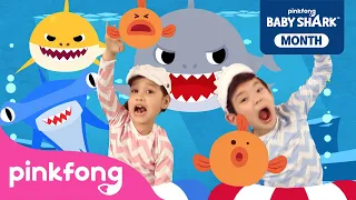 Baby Shark and More Sharks! | Compilation | Baby Shark Month Special | Pinkfong Kids Songs