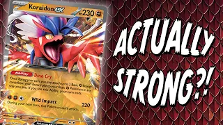 Koraidon ex Makes Your Opponents Dino Cry! | Hit Meta Decks for Weakness in Scarlet and Violet!