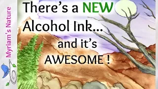 128]  Must See for ALCOHOL INK users : NEW, Awesome Alcohol Ink - Demo and Show & Tell - Marabu Ink