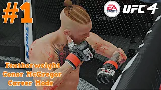 Now I'm Back : "2014" Conor McGregor UFC 4 Career Mode : Episode 1 : UFC 4 Career Mode (PS5)