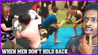 When Men Actually Fight Back| Men vs Women in Fights