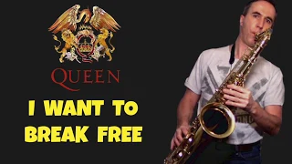 I want to break free | Queen | Tenor saxophone cover | MexSax