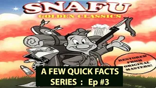 #3 NAVY & BRAIN - FEW QUICK FACTS : PRIVATE SNAFU  - Ep #3 MILITARY TRAINING FILM WW2 -  Unedited