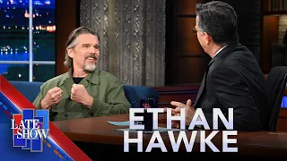 "She's A Force" - Ethan Hawke On Directing His Daughter Maya Hawke In "Wildcat"