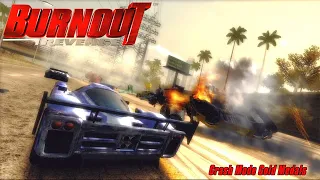 Burnout Revenge - Winning Gold Medals In Crash Mode (Xbox 360 Gameplay)