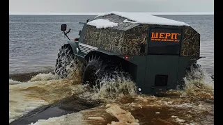 Auto Motor & Sport (Швеция): круче российского вездехода «Шерп» вам не найти — ни на земле, ни в вод