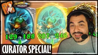 THE CURATOR SPECIAL! - Hearthstone Battlegrounds