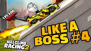🤩🔥LIKE A BOSS #4 ⚡ Epic And Lucky Moments - Hill Climb Racing 2 Gameplay Compilation Walkthrough