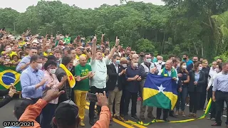 INAUGURAÇÃO PONTE RIO MADEIRA-ABUNÃ-RO