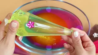 Making Big Clear Slime with Piping Bags! Most Satisfying Slime Video ★ASMR★