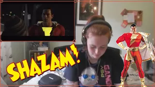 SHAZAM Trailer REACTION!