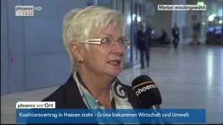 Wahl der Bundeskanzlerin: Gerda Hasselfeldt (CSU) im Interview am 17.12.2013