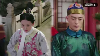 The maid is beautifully dressed and wants to surpass Ruyi