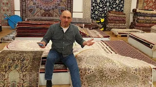 Machine-Made vs. Handmade Persian Carpets - WARNING about Silk Rugs Fraud!!