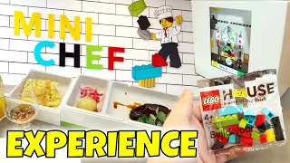 The LEGO HOUSE Mini Chef Restaurant Robotic Experience & Food Review