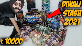 Diwali Stash 2021 Unboxing Worth ₹10000 | Skyshots Only | Mr. Cracker Hacker