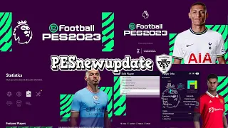 PES 2021 Menu Premier League 2022/2023 V3 by PESNewupdate