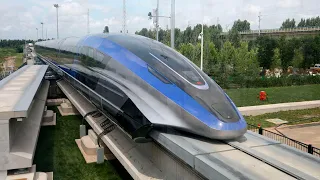 China | Presentan nuevo tren capaz de alcanzar 600 km/h