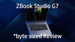 Introducing the ZBook Studio G7