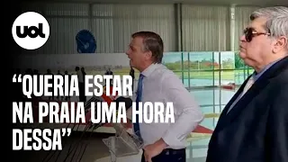 Ao lado de Datena, Bolsonaro fica exaltado e destaca governabilidade com Centrão