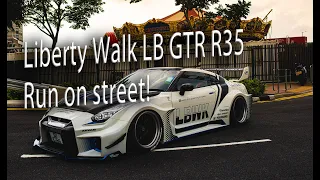 NISSAN GTR LB LIBERTY WALK ON STREET - FAST N FOCUS