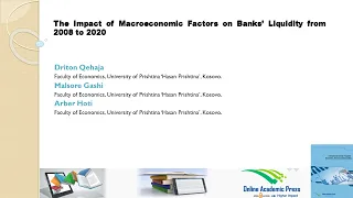 The Impact of Macroeconomic Factors on Banks’ Liquidity   IJAEFA 122 69 77