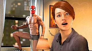 Spider-Man All Funny Undies Spider-Man & Mary Jane Watson Moments Cinematic 4K UHD Marvels SpiderMan