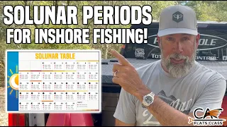 Solunar Periods For Inshore Fishing! | Flats Class YouTube