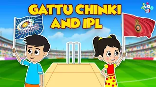 Gattu Chinki and IPL | Rcb vs GT | Animated Stories | English Cartoon | Moral Stories | PunToon