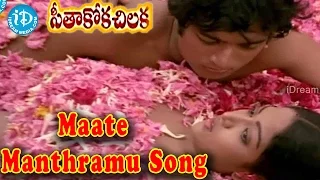 Maate Mantramu Video Song - Seethakoka Chiluka Movie | Aruna Mucherla | Karthik | Ilaiyaraja