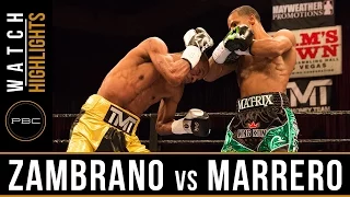 Zambrano vs Marrero HIGHLIGHTS: April 29, 2017 - PBC on FS1