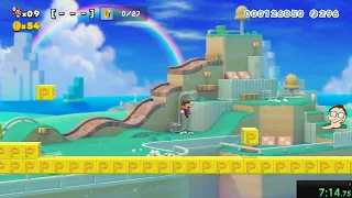 Super Mario Maker 2 Speedrun (Endless - Easy) - 13:46