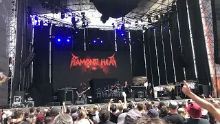 Diamond Head. Am I Evil. RockFest Barcelona. 02 de julio 2022.