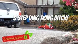 Santa and Elf 3 Step Ding Dong Ditch!